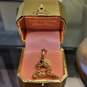Juicy Couture 2006 Limited Edition Christmas reindeer holiday charm